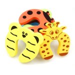 Bloc de porte de s�curit� pour b�b�, 5 pi�ces, clip de protection pour les doigts