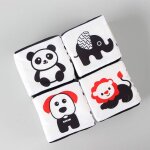 Blocs souples a empiler de forme g�om�trique pour enfant, 4 pi�ces, 8cm, en tissu, pour cadeau