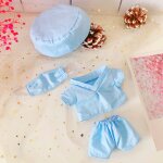 Blouse de docteur blanche en tissu de poupe kit de 20 cm pour chirurgie ensemble de 4 pices couleur ...