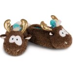 Bnhgc - 44130 chaussons en peluche en forme de renne reny heart, taille 34 - 37 (m)