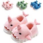 Bnhgc - chaussons enfant fille garon pantoufle de requin peluche souple hiver antidrapants animaux ...