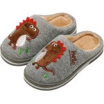 Bnhgc - hiver chaussons de maison enfants chaudes peluche pantoufles de coton d'intrieur a dinosaure ...