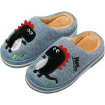 Bnhgc - hiver chaussons de maison enfants chaudes peluche pantoufles de coton d'intrieur a dinosaure ...