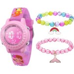 Bnhgc - montre numérique pour enfants & 2 bracelets montre etanche avec alarme chronomètre lumières bande ... Bnhgc - montre numérique pour enfants & 2 bracelets montre etanche avec alarme chronomètre lumières bande ...