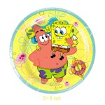 Bob l'ponge dcorations de fte d'anniversaire vaisselle jetable tasse assiette serviette bannire ballon ...