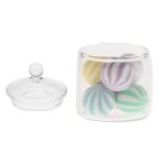 Bocal � bonbons en verre miniature, mini maison de poup�e, accessoires de cuisine, �chelle 1:6