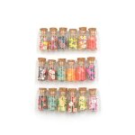 Bocaux de rangement miniatures en verre avec couvercle, 4 pièces, pour tranches de fruits, accessoire ... Bocaux de rangement miniatures en verre avec couvercle, 4 pièces, pour tranches de fruits, accessoire ...