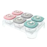 Bocaux de stockage portables pour aliments de bébé, 6 pièces, boîte de compléments alimentaires etanche, ... Bocaux de stockage portables pour aliments de bébé, 6 pièces, boîte de compléments alimentaires etanche, ...