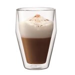 Bodum set de 2 verres titlis double paroi empilabl