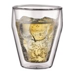 Bodum set de 2 verres titlis double paroi empilabl