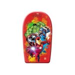 Body board super heros avengers marvel 84 x 46 cm, rouge - planche de surf enfant, garcon - jeu d'eau, ...