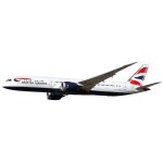 Boeing 787 - 9 dreamliner british g - zbka - avion a emboiter 1 / 200 herpa - herpa