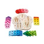 En bois assembler mod�le enfants blocs de construction jouet enfants jeux interactifs bloc b�b� bricolage ...