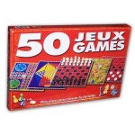 Boite de 50 jeu de societe echec morpion dames solitaire bingo