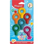 Boite de 6 crayons pour bebe