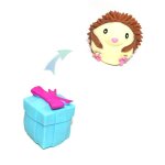 Bote - cadeau crative de dessin anim, a rabat, animal mignon, squishy fidget, jouet sensoriel, anti ...
