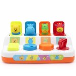 Boîte de commutation interactive de jouets d'animaux, boîte a boutons, poupée de poussée d'intelligence ... Boîte de commutation interactive de jouets d'animaux, boîte a boutons, poupée de poussée d'intelligence ...