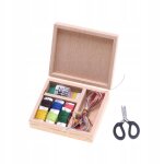 Bote a couture pour maison de poupe 1 / 12, meubles, ornements, dcoration de chambre, bche colore ...