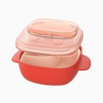 Bote a djeuner portable micro - ondes, accessoires de cuisine, vaisselle, stockage des aliments, conteneur ...