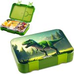 Boite a gouter enfant toni - lunch box avec 6 compartiments - bento box sans bpa - pour l'cole et la ...
