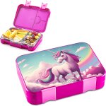 Boite a gouter enfant toni - lunch box avec 6 compartiments - bento box sans bpa - pour l'cole et la ...