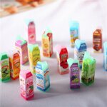 Bo�te a jus en carton pour maison de poup�e 1 / 12, 4 pi�ces, miniature abs, bouteille de boisson, accessoires ...
