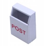 Bote aux lettres miniature en bois pour maison de poupe, jouet de jeu, echelle europenne 1:12