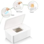 Bote a lingettes pour bb grande capacit - sans bpa, durable et polyvalente - rangement pour lingettes, ...