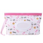 Boîte de lingettes humides pour bébé, portable et ecologique, sangle a clapet, etui a boucle facile a ... Boîte de lingettes humides pour bébé, portable et ecologique, sangle a clapet, etui a boucle facile a ...