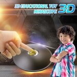 Bote magique de chambre d'hologramme de mirascope 3d, jouet d'illusion visuelle de projection optique, ...