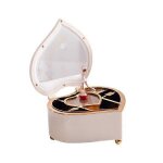 Boîte à musique, boîte à bijoux musicale rotative, boîte de rangement pour petite fille, boucles d'oreilles, ... Boîte à musique, boîte à bijoux musicale rotative, boîte de rangement pour petite fille, boucles d'oreilles, ...