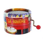 Bo�te a musique la boh�me - lutece creations - bpm - 12 - boheme - 18 notes
