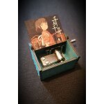 Bo�te a musique en bois le voyage de chihiro - always with me - personnalisable