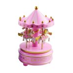 Boîtes a musique carrousel rond cheval en bois, manège, boîte a musique en plastique, cadeau de noël, ... Boîtes a musique carrousel rond cheval en bois, manège, boîte a musique en plastique, cadeau de noël, ...