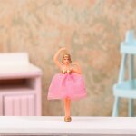 Bote a musique de danseuse de ballet, figurine de princesse, ornement, accessoires de brev - type gris ...