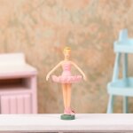 Bote a musique de danseuse de ballet, figurine de princesse, ornement, accessoires de brev - type rouge ...