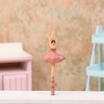 Bote a musique de danseuse de ballet, figurine de princesse, ornement, accessoires de brev - type vert ...