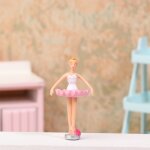 Bote a musique de danseuse de ballet, figurine de princesse, ornement, accessoires de brev - type violet ...