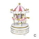 Boîte a musique géométrique unisexe, cheval en bois, rond point, carrousel, décoration, salle de cadeaux, ... Boîte a musique géométrique unisexe, cheval en bois, rond point, carrousel, décoration, salle de cadeaux, ...