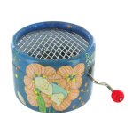 Bo�te � musique - lutece creations - berceuse de johannes brahms - 18 notes - bleu