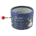 Bote a musique - lutece creations - au clair de la lune - 18 notes - bleu