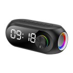 Bote a musique multifonctionnelle haut - parleur radio - rveil haut - parleur numrique double mode ...