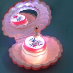 Bote a musique rotative, ballerine, figurine dansante, bibelot, bijoux pour fille, bote a musique rotative ...