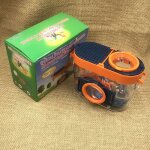 Bote d'observation des insectes a double lentille 4. 5 fois, jouets educatifs pour enfants, salle de ...