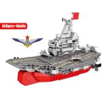 Pas de bote originale - maquette de bateau de guerre, blocs de construction de police, bateau militaire, ...