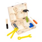 Bo�te a outils en bois pour enfants, jeu de simulation, jeu de construction, ensemble d'outils, jeu de ...