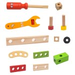 Bote a outils de simulation pour enfants, 13 pices, jouets educatifs pour garons, bricolage d'enfance, ...