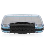 Bote de pche  la mouche d'appt de leurre double face, conteneurs de stockage d'hameon en plastique, ...