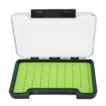 Bote de pche  la mouche portable transparente rsistante aux chocs bote  mouche en silicone tanche ...