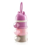 Bote portable a 3 couches style ours, bote de stockage des aliments pour bbs, crales essentielles, ...